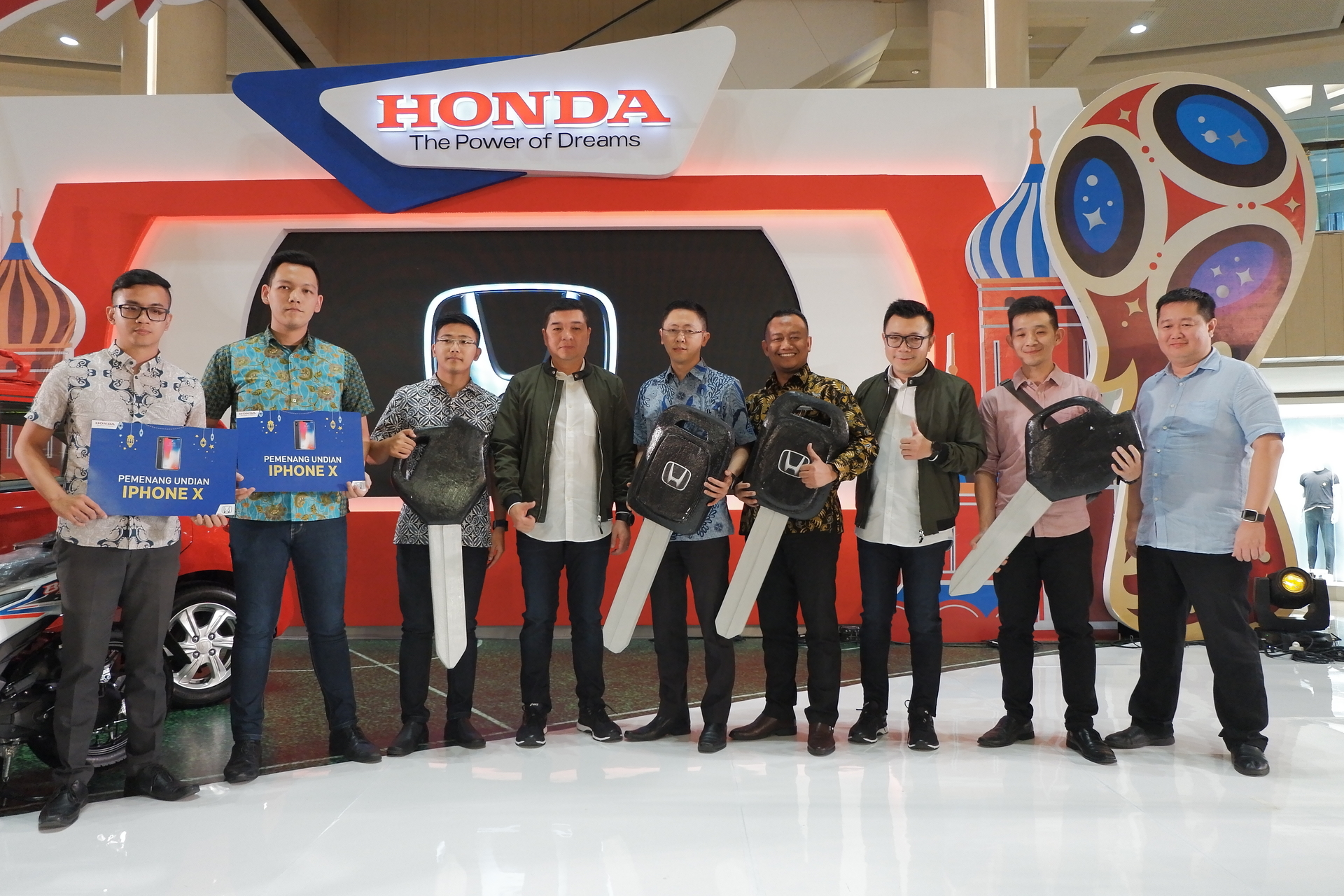 HONDA SURABAYA CENTER GELAR PENGUNDIAN PEMENANG PROGRAM UNDIAN BERHADIAH HONDA PERIODE PERTAMA