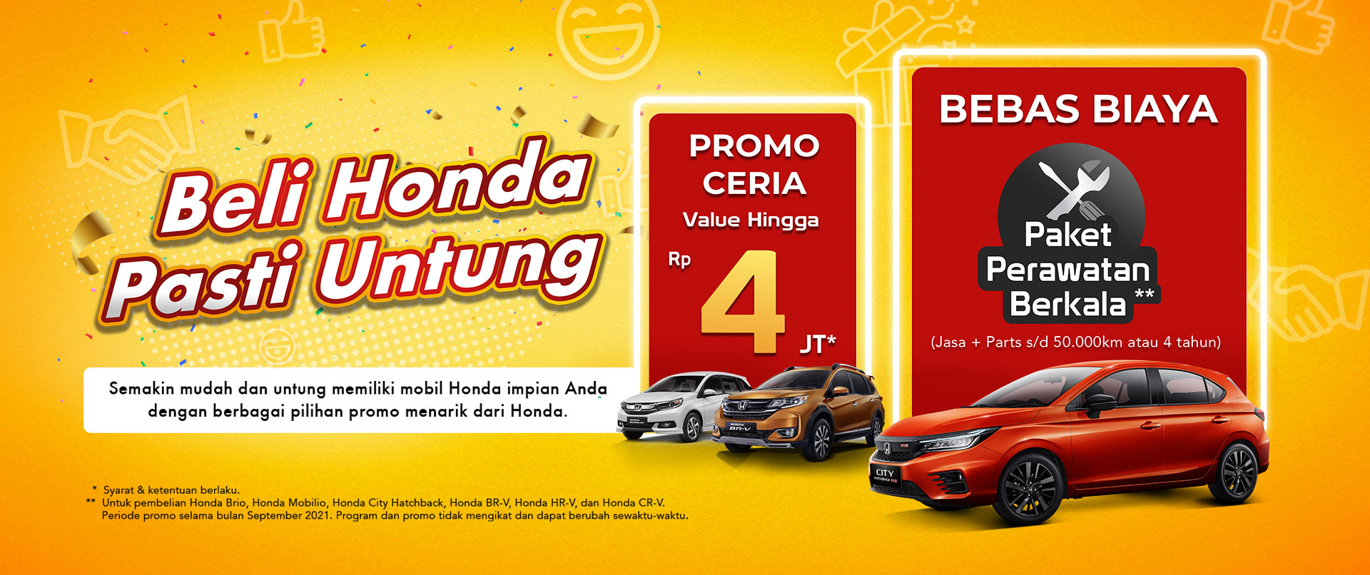 Beli Honda Pasti Untung