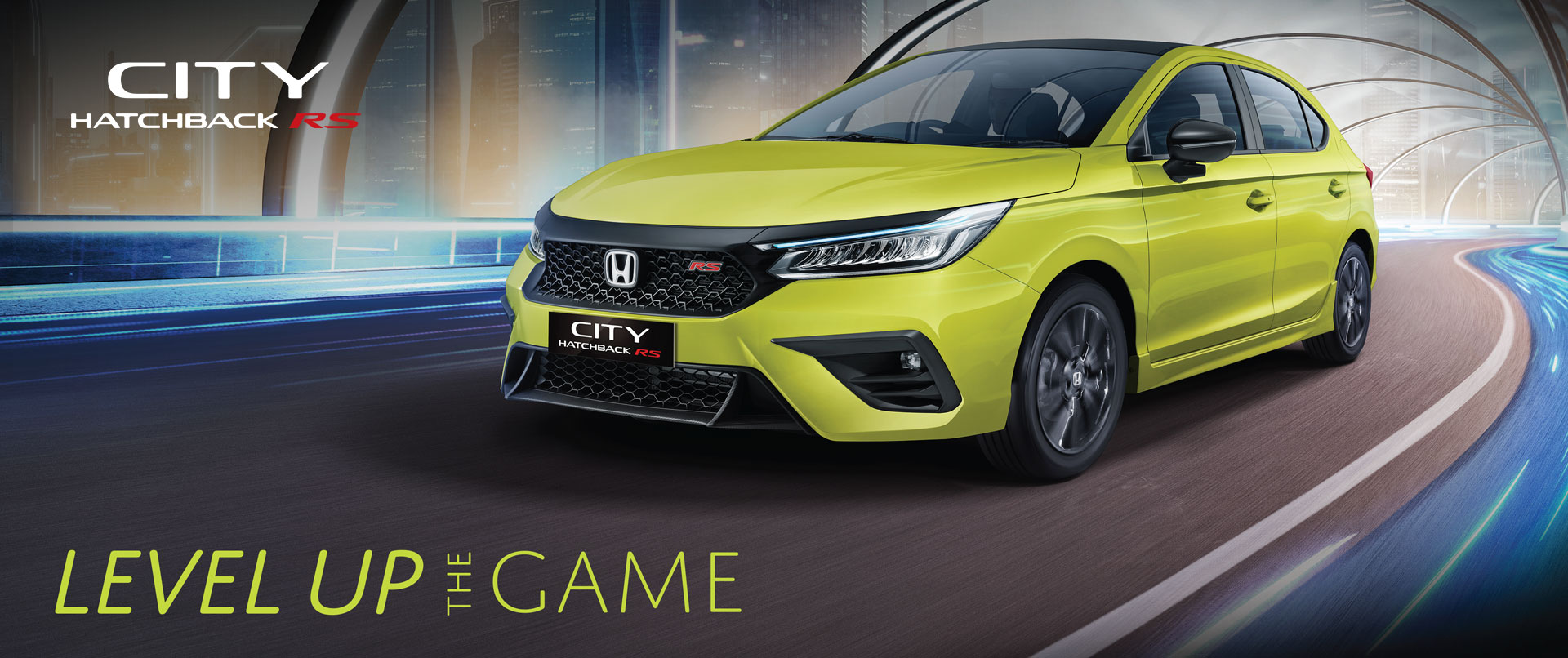 City Hatchback RS Banner