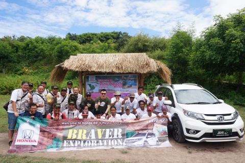 EKSPLORASI EKSOTISME LOMBOK, HONDA SURABAYA CENTER AJAK MEDIA UJI KETANGGUHAN HONDA BR-V PADA BRAVER EXPLORATION 2