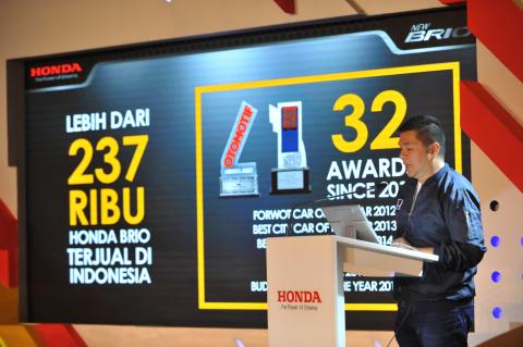 SETELAH WORLD PREMIERE DI JAKARTA, HONDA LUNCURKAN ALL NEW HONDA BRIO DENGAN KARAKTER LEBIH SPORTY DI SURABAYA