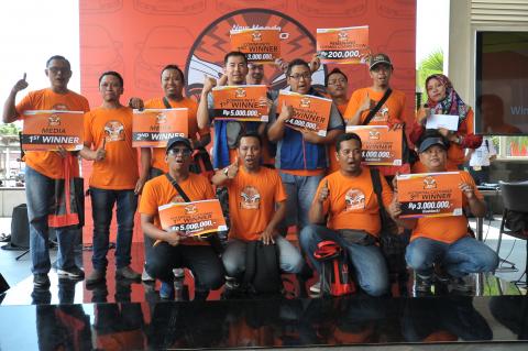 SERI PERTAMA HONDA MOBILIO BATTLE OF EFFICIENCY DI SURABAYA TEMBUS 27 KM/L