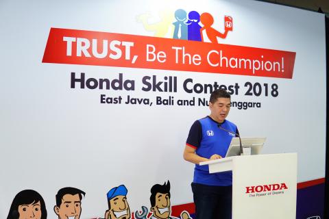 HONDA SKILL KONTES TINGKATKAN KUALITAS LAYANAN DEALER DAN KETERAMPILAN SDM HONDA