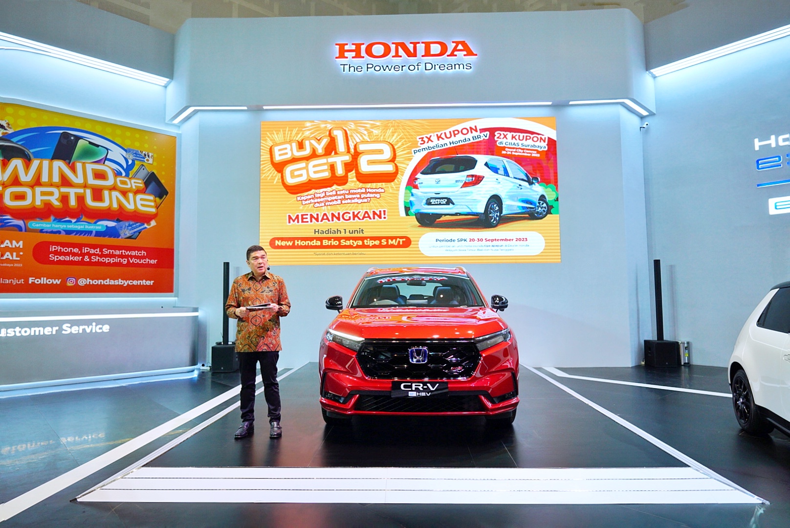 Ang Hoey Tiong, President Director Honda Surabaya Center 