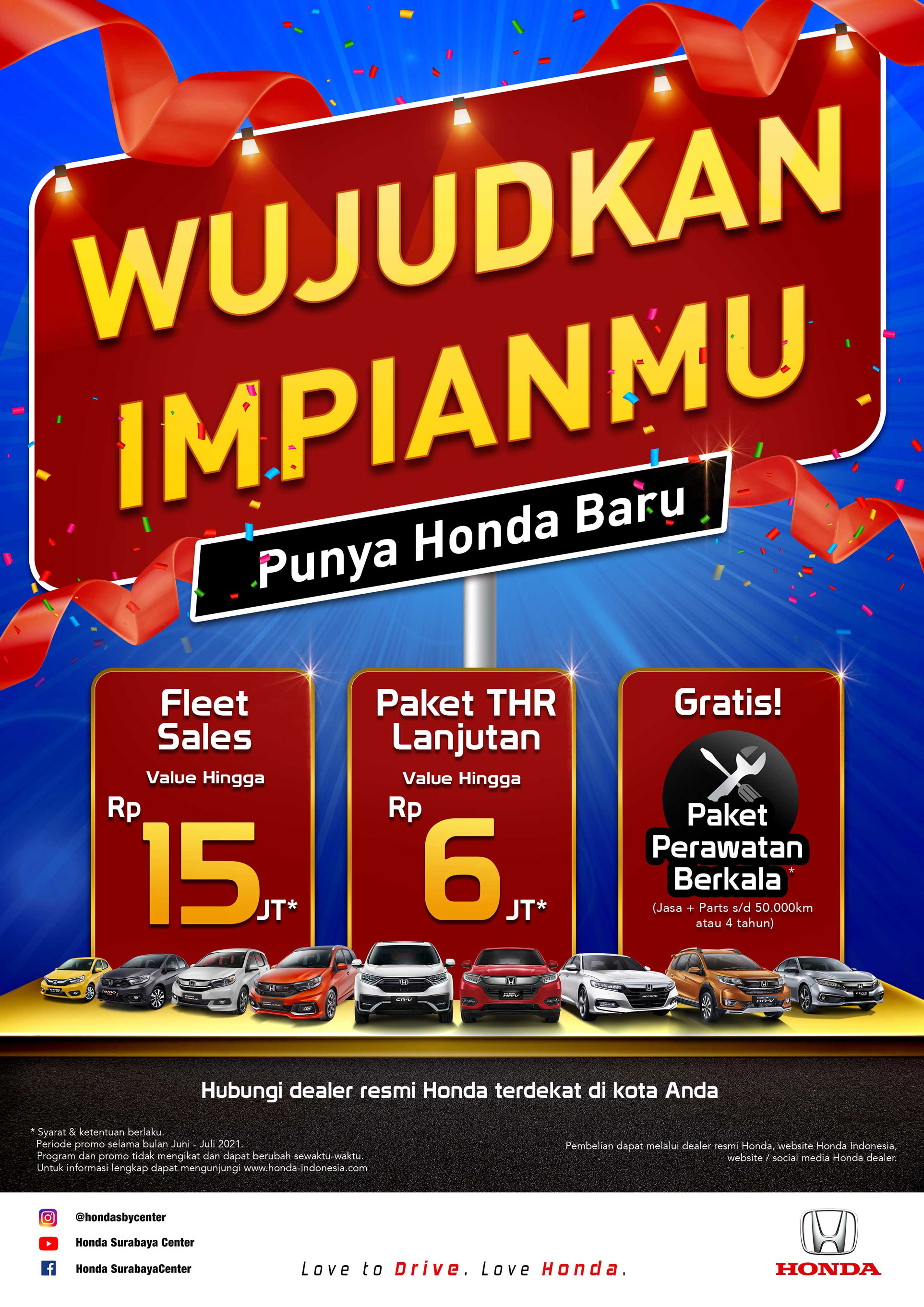 Wujudkan Impianmu Punya Honda Baru