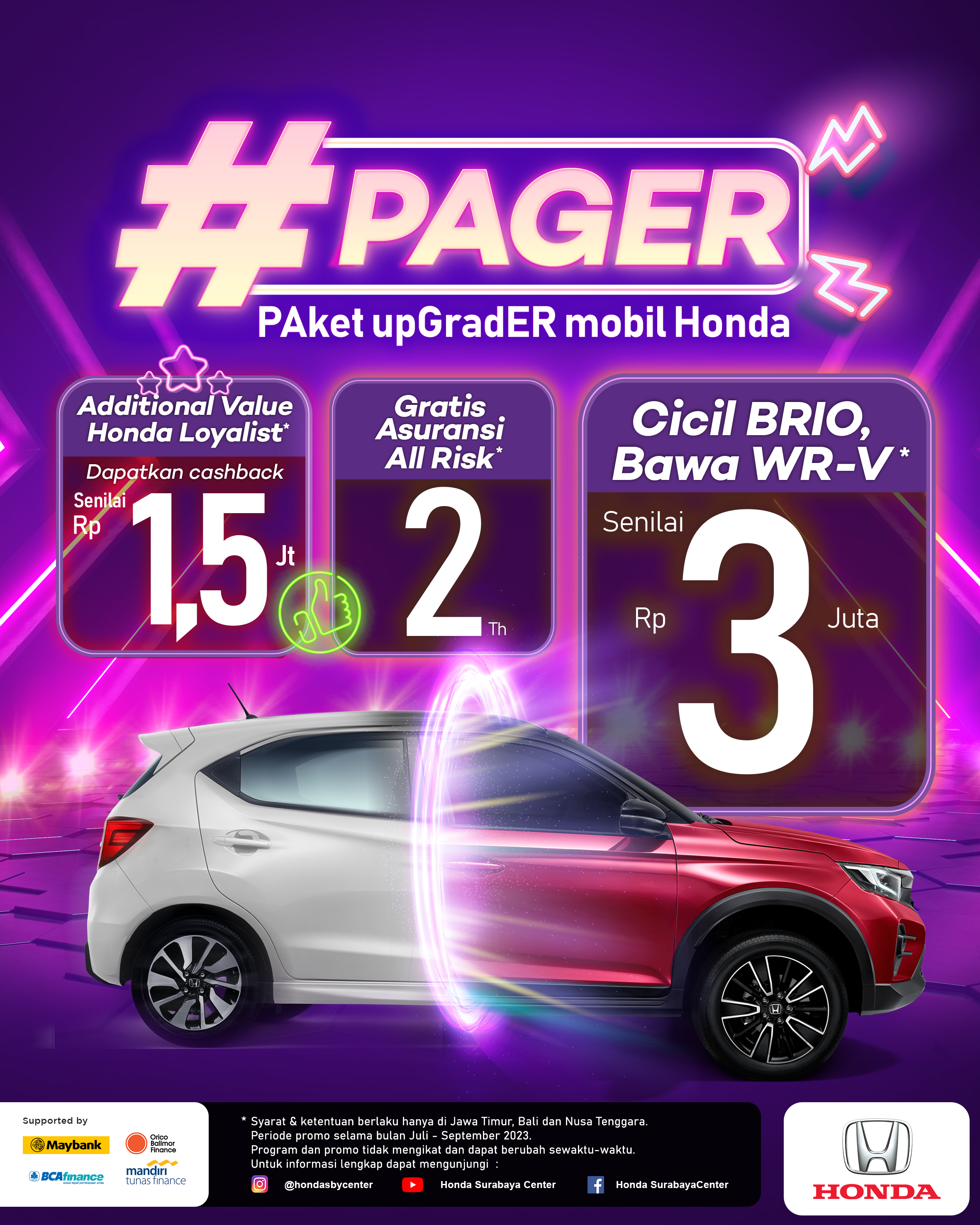 PAket upGradER Mobil Honda