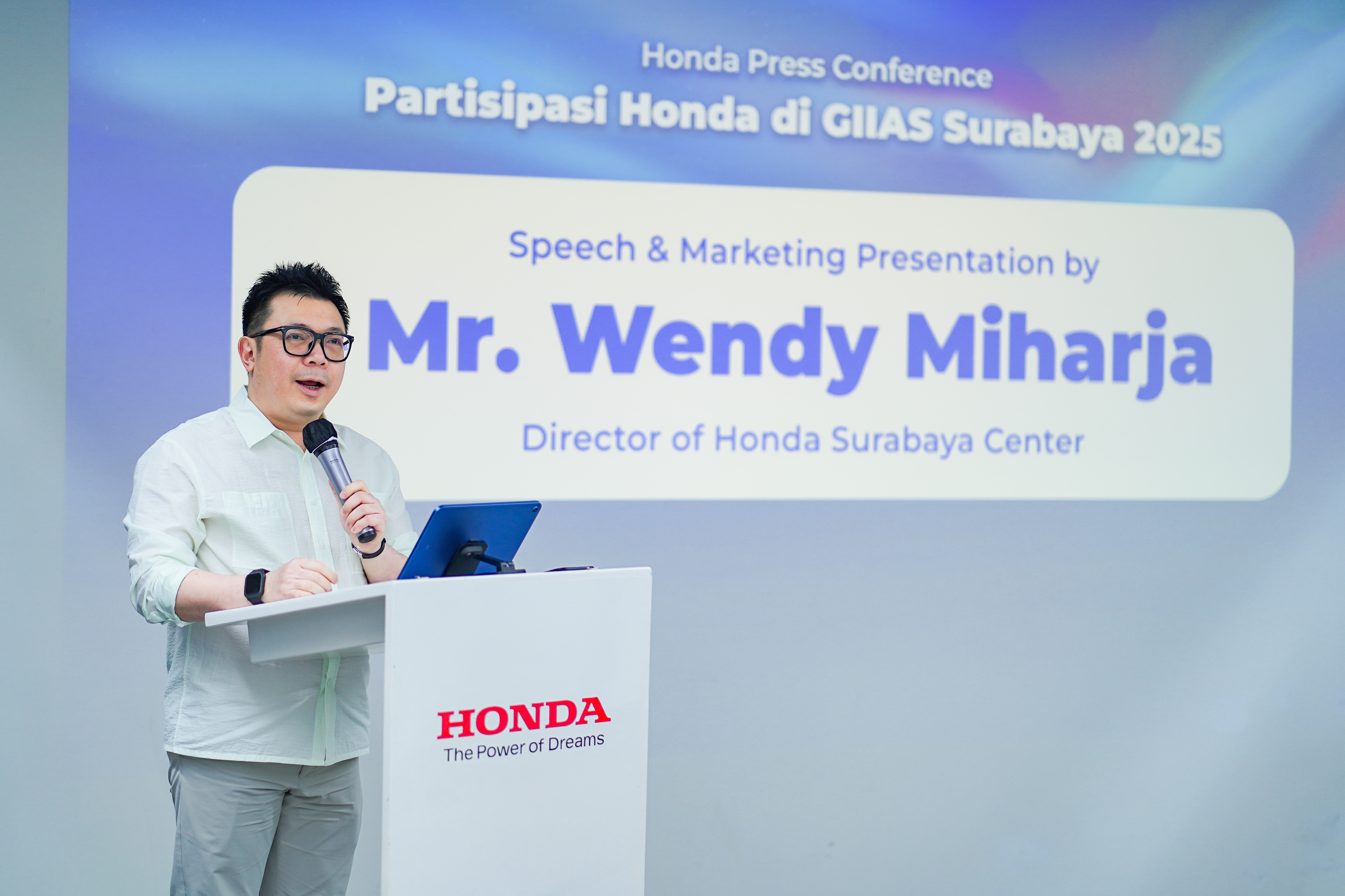 Wendy Miharja, Director Honda Surabaya Center