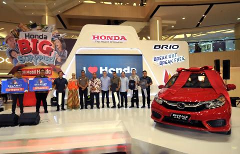 PROGRAM SPESIAL “HONDA BIG SURPRISE”, HONDA TAWARKAN BERBAGAI KEJUTAN ISTIMEWA BAGI KONSUMEN HONDA DENGAN GRAND PRIZE ALL NEW HONDA BRIO