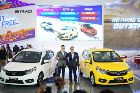 HARGA ALL NEW HONDA BRIO RESMI DIUMUMKAN DI SURABAYA PADA AJANG GIIAS SURABAYA AUTO SHOW 2018