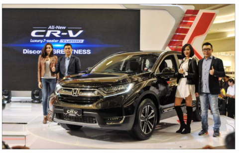 Honda Luncurkan All New Honda CR-V, Generasi Kelima SUV Kelas Dunia Dengan Karakter Lebih Tangguh Dan Mewah Di Surabaya