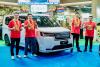 Calvin Selaku Area Sales and Dealer Development Manager Honda Surabaya Center, Kho Tjauw Tiam, selaku President Director Honda Denpasar Agung, Honda Dewata Motor dan Honda Cokroaminoto,  Hermawan Adi Selaku Director Honda Denpasar Agung, Honda Dewata Motor, dan Honda Cokroaminoto, Maniki Djauw selaku Branch Manager Honda Denpasar Agung, Honda Dewata Motor, & Honda Cokroaminoto